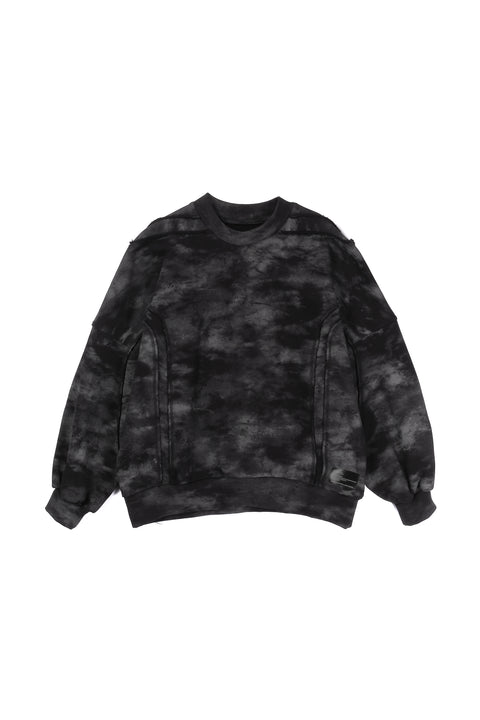 FADE CUT OFF SWEAT SHIRT