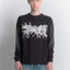 GRAPHIC LONG SLEEVE T-SHIRT "SHOKKAKUTEKI SONZAI"