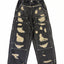 DISTRESSED PAINTER DENIM PANTS