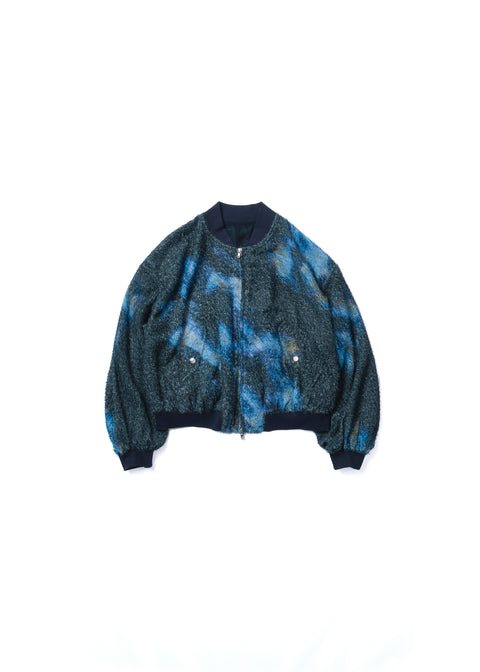 PRINT BOMBER JACKET