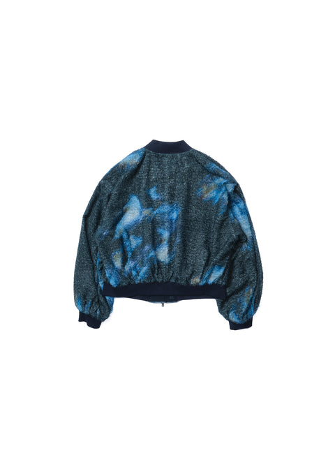 PRINT BOMBER JACKET