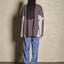 RIB PANELED L/S T-SHIRT