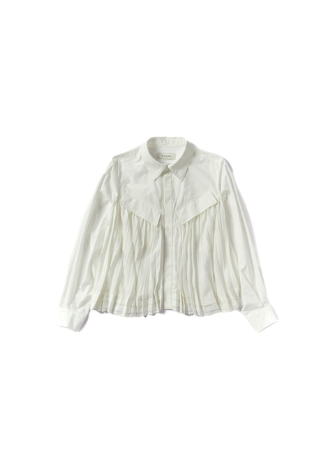 BOYFRIEND PLEATS SHIRTS