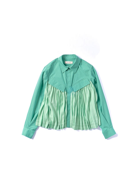 BOYFRIEND PLEATS SHIRTS