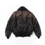 FRAYED REVERSIBLE BOMBER JACKET