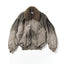 FRAYED REVERSIBLE BOMBER JACKET