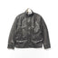COATED FRAYED MILITARY JACKET