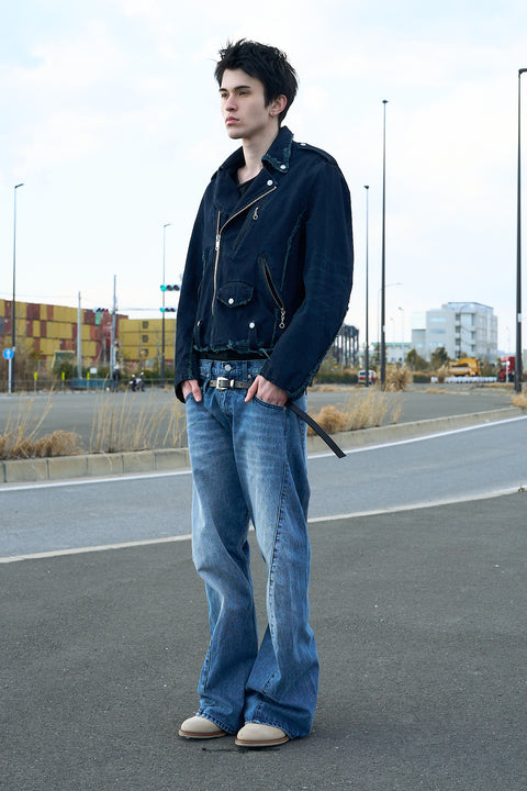 MOTORCYCLE DENIM JACKET