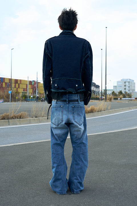 MOTORCYCLE DENIM JACKET