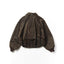 COATING COTTON WIDE SLEEVE BOMBER JACKET