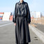 WIDE SLEEVE LEATHER BOMBER JACKET