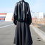 WIDE SLEEVE LEATHER BOMBER JACKET