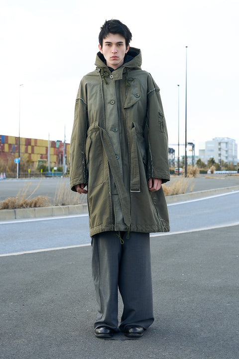 EXTREME PARKA COAT "Derek Hess"