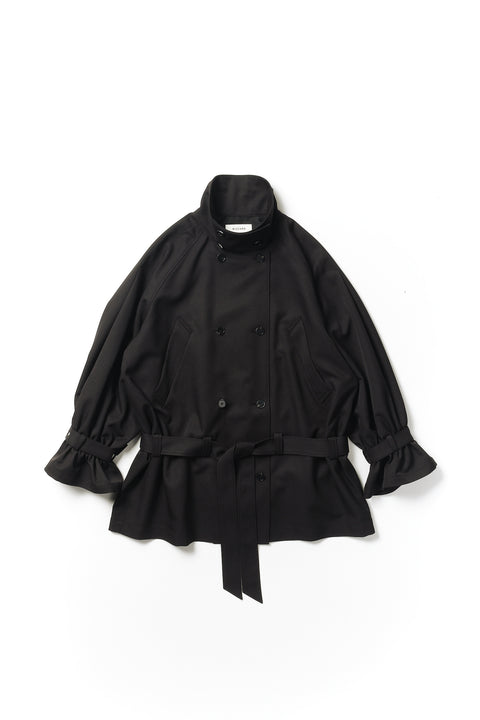BLOUSING TRENCH COAT