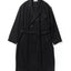 FRAYED DETAIL DOUBLE COAT