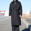 FRAYED DETAIL DOUBLE COAT