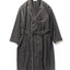 FRAYED DETAIL DOUBLE COAT