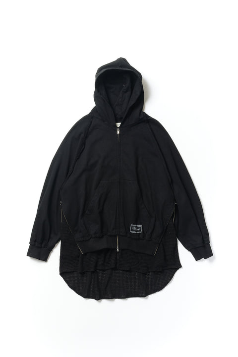 LAYERED ZIP HOODIE