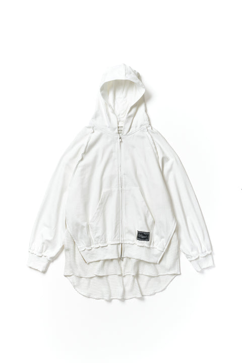 LAYERED ZIP HOODIE