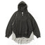 LAYERED ZIP HOODIE