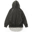 LAYERED ZIP HOODIE