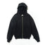 FADED DOUBLE FACE ZIP HOODIE