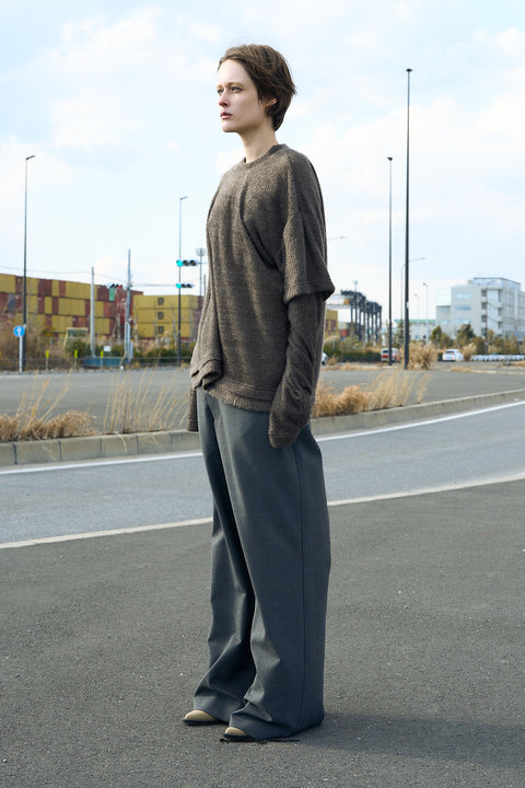 AIR RUSSELL DOUBLE SLEEVE TOP