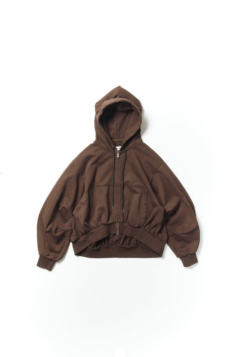 SHORT ZIP HOODIE