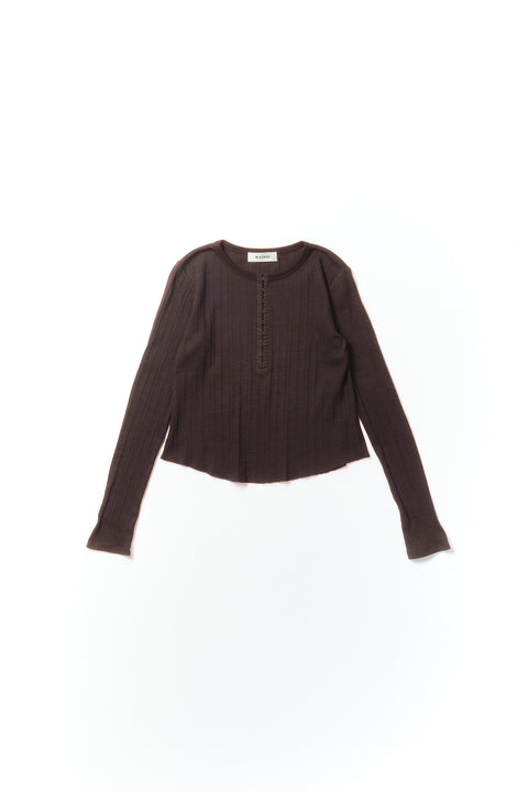 HENRY NECK CUT TOP