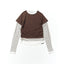 SIDE GATHER LAYERED CUTSEW