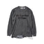 DISTRESSED GRAPHIC LONG SLEEVE T-SHIRT