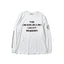 GRAPHIC LONG SLEEVET-SHIRT"GHOST"