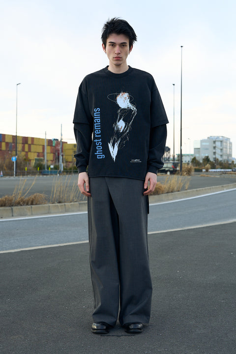 GRAPHIC LONG SLEEVE T-SHIRT(Derek Hess)