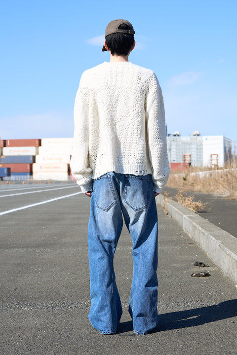 RANDOM PATTERN HAND KNIT