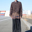 STRUCTURED DAMAGE CARDIGAN