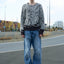 STRUCTURED DAMAGE CARDIGAN
