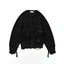 STRUCTURED DAMAGE CARDIGAN