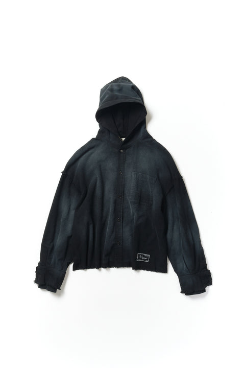 GRADATION DOCKING HOOD SHIRT