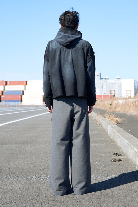 GRADATION DOCKING HOOD SHIRT