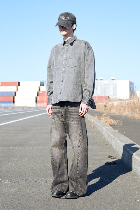 DISTORTED SHIRT JACKET