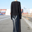 NARROW WRAP LEATHER SKIRT