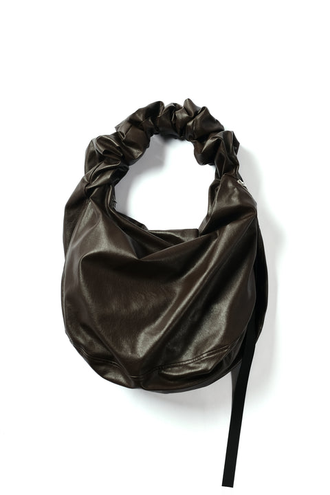 FAUX LEATHER WAVE BAG