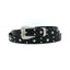 STUDDED LEATHER BELT