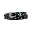 STUDDED LEATHER BELT