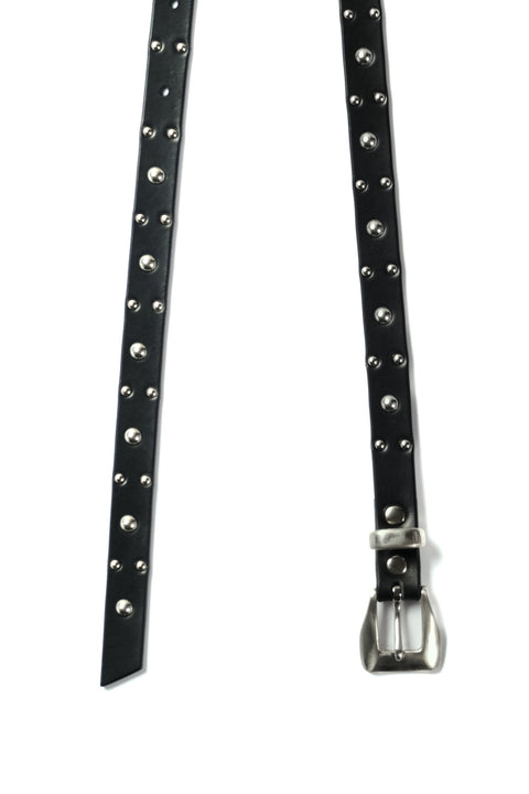 STUDDED LEATHER BELT