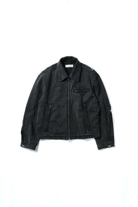 MOTION PLEAT CANVAS JACKET