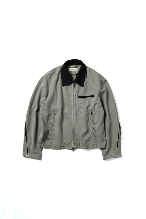 MOTION PLEAT CANVAS JACKET