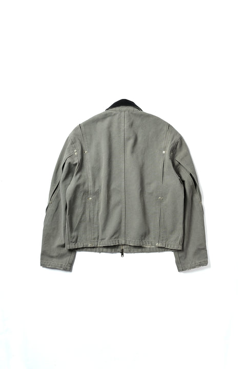 MOTION PLEAT CANVAS JACKET