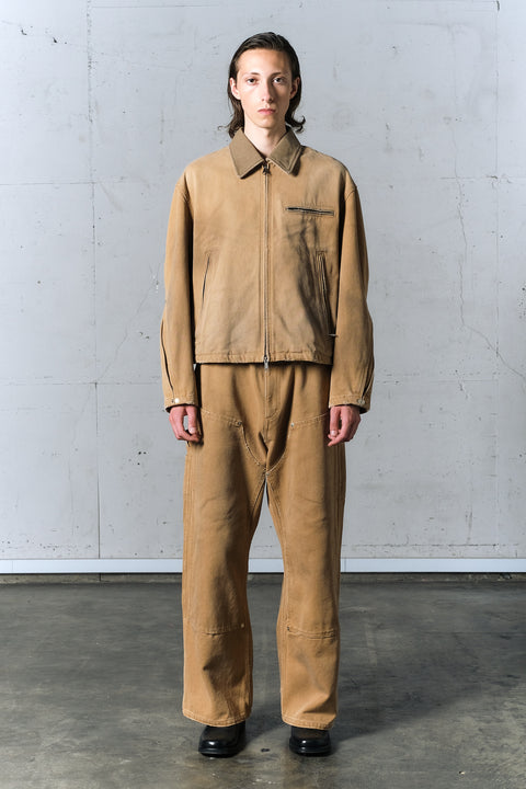 MOTION PLEAT CANVAS JACKET