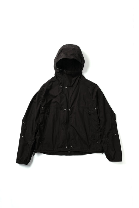 STRUCTURED RIPSTOP HOOD JACKET